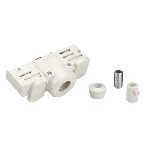SLV EUTRAC 3-fasen spanningsrailadapter, wit incl. bevestigingstoebehoren - Slv 145991 1 h rgb - 20028859
