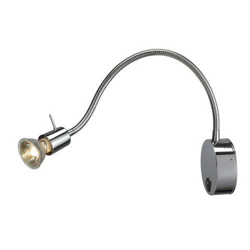 SLV DIO FLEX PLATE-wandlamp, chroom, GU10, max. 50 W - Slv 146692 1 h rgb - 20028865