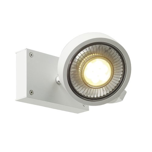 SLV KALU 1 QPAR plafondlamp, mat wit, ES111, max. 75 W - Slv 147301 4 rgb - 20028866