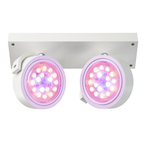 SLV KALU 2 QPAR plafondlamp, mat wit, ES111, max. 2x75 W - Slv 147311 1001922 4 rgb - 20028868