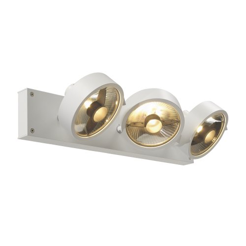 SLV KALU 3 QPAR plafondlamp, mat wit, ES111, max. 3x75 W - Slv 147321 2 rgb - 20028870
