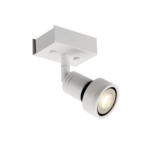 SLV PURI 1 plafondlamp, mat wit, 1xGU10, max. 1x50 W, met sierring - Slv 147361 3 rgb - 20028873