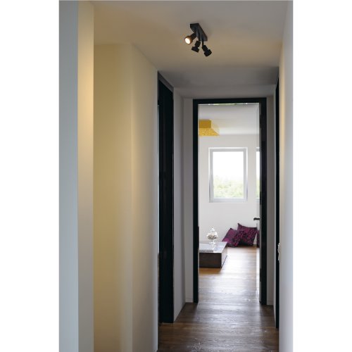 SLV puri 3 zwart mat 3xgu10 incl. deco ring 147380 - Slv 147380 a1 h rgb - 8824011
