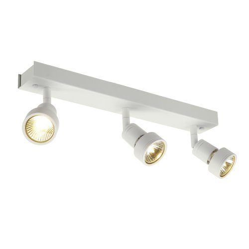 SLV PURI 3 plafondlamp, mat wit, 3xGU10, max. 3x50 W, met sierring - Slv 147381 1 rgb - 20028877