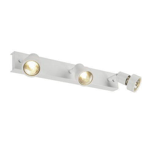 SLV PURI 3 plafondlamp, mat wit, 3xGU10, max. 3x50 W, met sierring - Slv 147381 2 rgb - 20028877