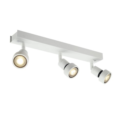 SLV PURI 3 plafondlamp, mat wit, 3xGU10, max. 3x50 W, met sierring - Slv 147381 3 h rgb - 20028877