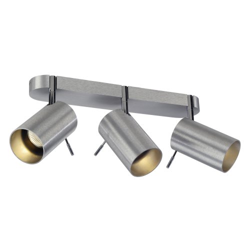 SLV ASTO TUBE III, alu-geborsteld, 3x GU10, max. 75W - Slv 147423 2 rgb - 20028878