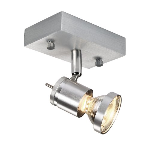 SLV ASTO I, alu-geborsteld, GU10 spot, max. 75W - Slv 147441 1 rgb - 20028879