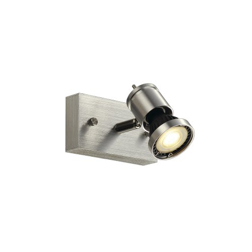 SLV ASTO I, alu-geborsteld, GU10 spot, max. 75W - Slv 147441 5 h rgb - 20028879