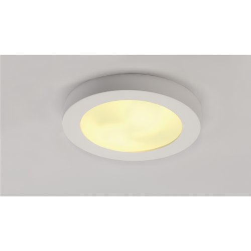 SLV GL 105 E27, rond, wit, gips, max. 2x25W - Slv 148001 1 h rgb - 20028887