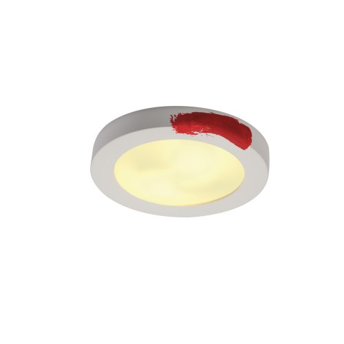 SLV GL 105 E27, rond, wit, gips, max. 2x25W - Slv 148001 5 rgb - 20028887