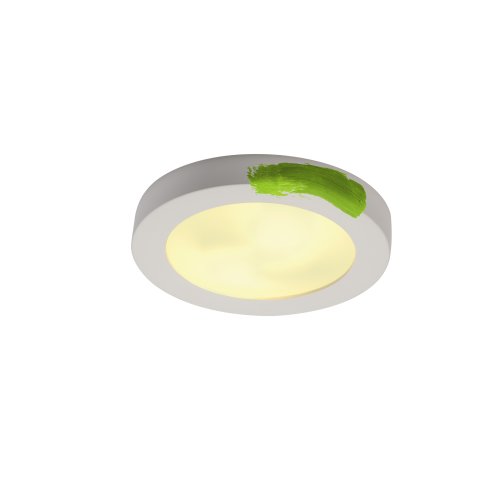 SLV GL 105 E27, rond, wit, gips, max. 2x25W - Slv 148001 7 rgb - 20028887