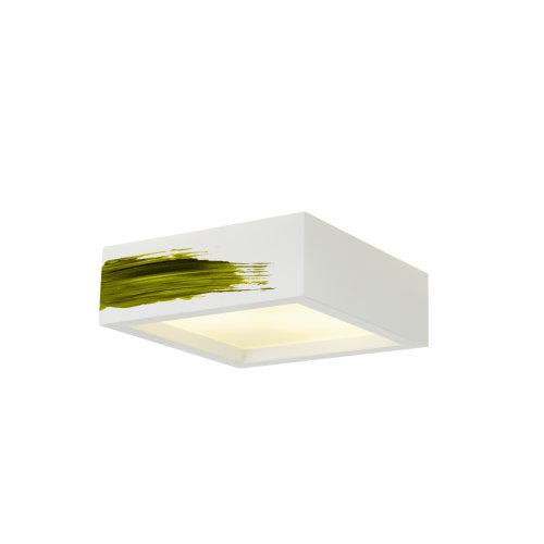 SLV GL 104 E27, vierkant, wit, gips, max. 2x25W - Slv 148002 4 rgb - 20028888
