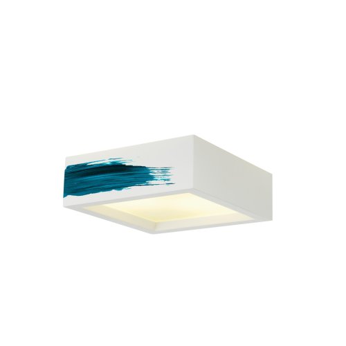 SLV GL 104 E27, vierkant, wit, gips, max. 2x25W - Slv 148002 5 rgb - 20028888