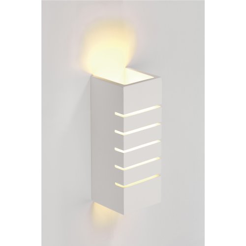 SLV GL 100 SLOT, vierkant , wit, gips, E14, max. 40W - Slv 148010 1 h rgb - 20028891