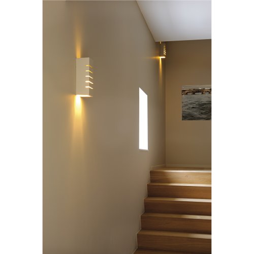 SLV GL 100 SLOT, vierkant , wit, gips, E14, max. 40W - Slv 148010 a1 h rgb - 20028891