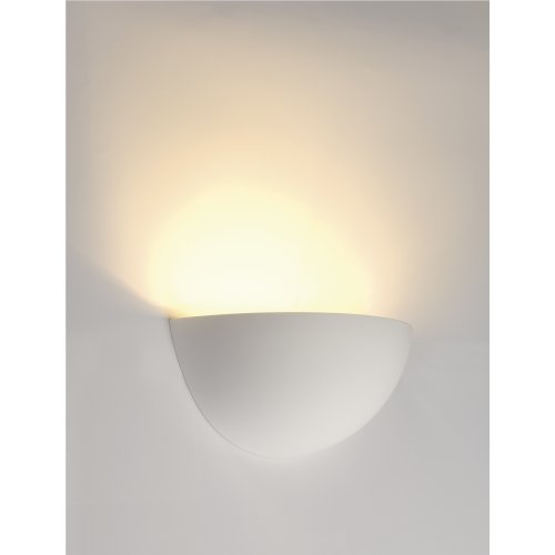 SLV GL 101 E14, half rond, wit, gips, max. 40W - Slv 148013 1 h rgb - 20028893