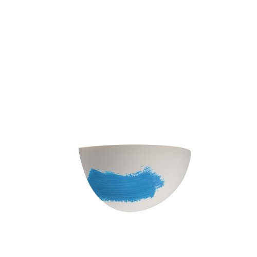 SLV GL 101 E14, half rond, wit, gips, max. 40W - Slv 148013 4 rgb - 20028893