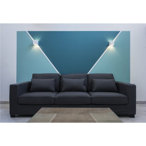 SLV PLASTRA CUBE wandarmatuur, vierkant, wit, gips, G9, max. 42W - Slv 148018 a2 h rgb - 20028895