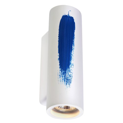 SLV Plastra, Wandarmatuur Tube, Gips, rond, 2xGU10 - Slv 148060 4 rgb - 20028898