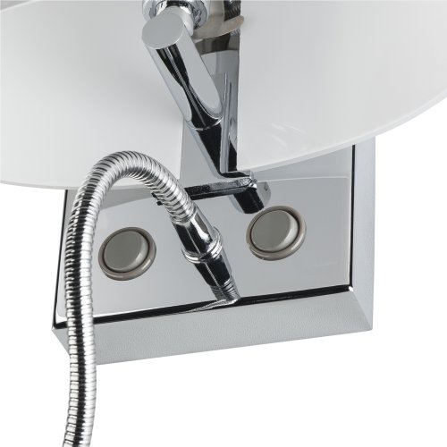 SLV COUPA FLEXLED, wandarmatuur, chroom, gesatineerd glas, 1x G9 max. 40W, - Slv 149452 d1 rgb - 20028908