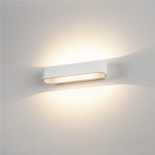 SLV ASSO 300 LED wandarmatuur, ovaal, wit, 2x 5W LED, 3000K - Slv 151271 ma1 rgb - 20208475