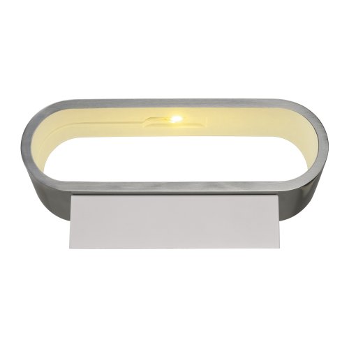 SLV ASSO LED, ovaal, alu-geborsteld, 5W LED, 3000K - Slv 151315 3 rgb - 20208476