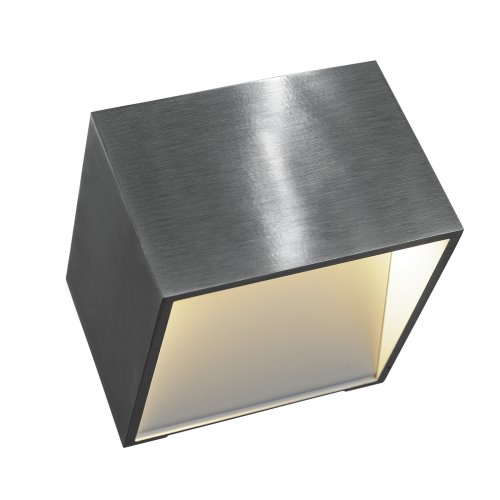 SLV LOGS IN, vierkant, alu-geborsteld, 5W LED, 3000K - Slv 151325 mat1 rgb - 20208479