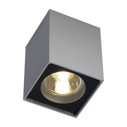 SLV ALTRA DICE CL-1, plafondarmatuur, vierkant, zilvergrijs/zwart , GU10, - Slv 151514 1 h rgb - 20028932