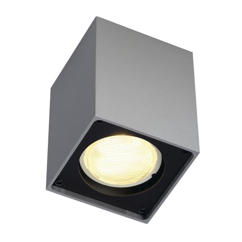 SLV ALTRA DICE CL-1, plafondarmatuur, vierkant, zilvergrijs/zwart , GU10, - Slv 151514 2 rgb - 20028932