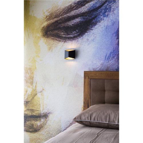 SLV CARISO 2 WL, wandopbouwarmatuur voor binnen, led, zwart/goud 2700K - Slv 151710 a3 h rgb - 20028936