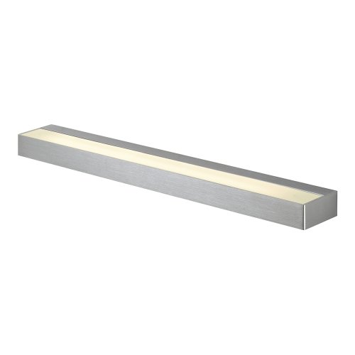 SLV SEDO 14, wandarmatuur, vierkant, alu-geborsteld, glas gesatineerd, G5  - Slv 151762 1 h rgb - 20028941