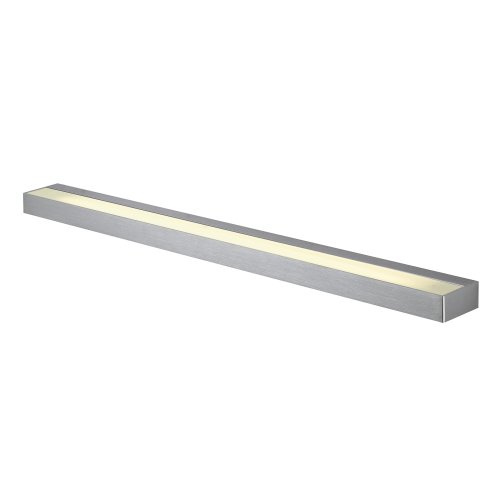 SLV SEDO LED 21 wandarmatuur, vierkant, alu-brushed, glas gesatineerd - Slv 151796 1 h rgb - 20028945