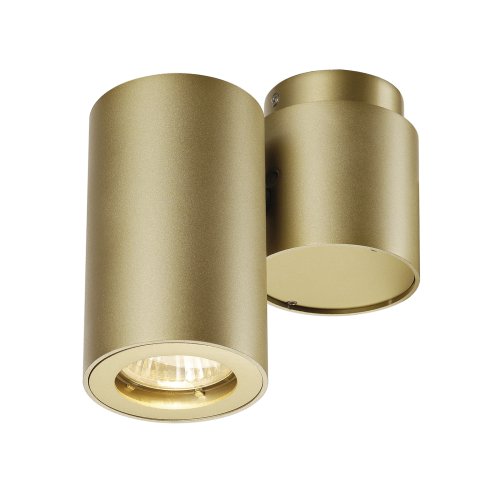 SLV ENOLA_B SPOT single, wand- en plafondarmatuur, messing, GU10 , max. 50 - Slv 151823 1 h rgb - 20028954