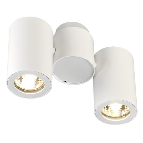 SLV ENOLA_B SPOT II , wit, 2x GU10 , max. 2x 50W - Slv 151831 1 h rgb - 20028956