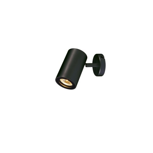 SLV ENOLA_B wand- en plafondarmatuur, single, mat zwart, GU10, max. 50W - Slv 152010 1 h rgb - 20028966