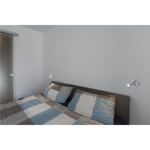 SLV KARPO 30 Single Spot, wand en plafondlamp, rond, wit, 7,5 W led, 3000  - Slv 152341 a1 h rgb - 20028983