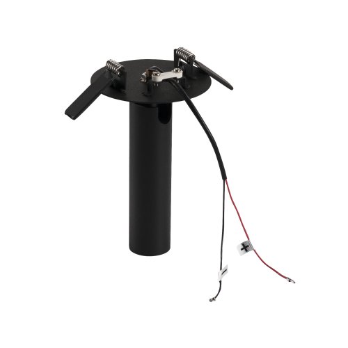SLV KARPO 30 Single Spot, plafond- inbouwlamp, rozet vlak, zwart , 7,5 W l - Slv 152380 2 rgb - 20028987