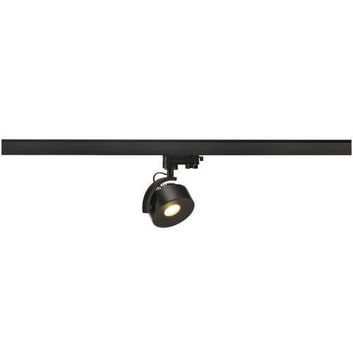 SLV KALU TRACK LEDDISK, zwart, 3000K, incl. 3-fase adapter - Slv 152600 1 h rgb - 20028992