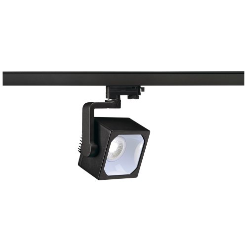 SLV EURO CUBE Spot, zwart, 60&deg;, 4000K, CRI90, incl. 3-fase adapter - Slv 152780 1 h rgb - 20029000