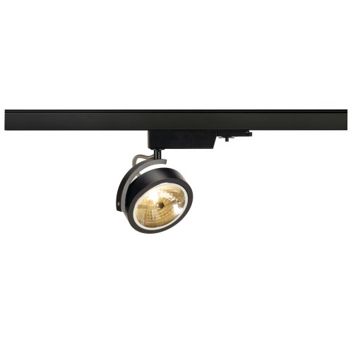 SLV KALU TRACK QRB111, zwart, max. 50W, incl. 3-fase adapter - Slv 153580 1 h rgb - 20029013