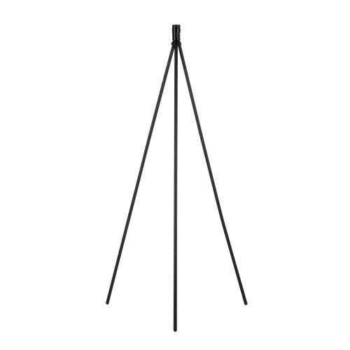 SLV FENDA E27 staande lamp, mat zwart, zonder kap - Slv 155490 1 h rgb - 20029025