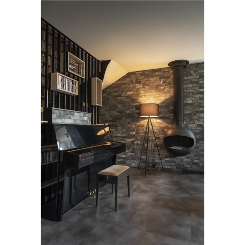 SLV FENDA E27 staande lamp, mat zwart, zonder kap - Slv 155490 1004775 a1 rgb - 20029025