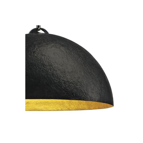 SLV FORCHINI PD-1, pendel, rond, zwart/gold, E27, max. 40W - Slv 155530 d2 rgb - 20029027