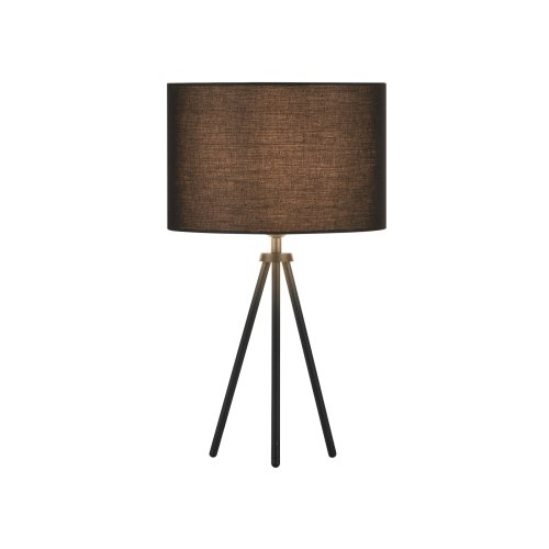 SLV FENDA E27 tafellampvoet, mat zwart, zonder kap - Slv 155540 155580 1 rgb - 20029028