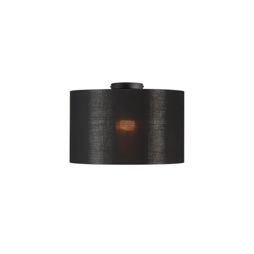 SLV FENDA E27 plafondlamp, zwart, zonder kap - Slv 155550 156122 1 rgb - 20029029