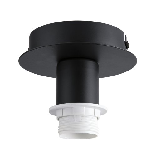 SLV FENDA E27 plafondlamp, zwart, zonder kap - Slv 155550 2 rgb - 20029029