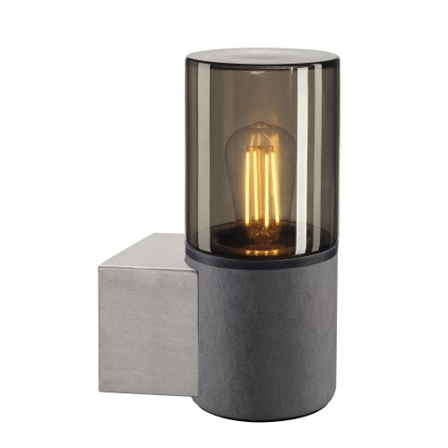 SLV LISENNE wandarmatuur, rookglas, E27 - Slv 155752 1 h rgb - 20029037