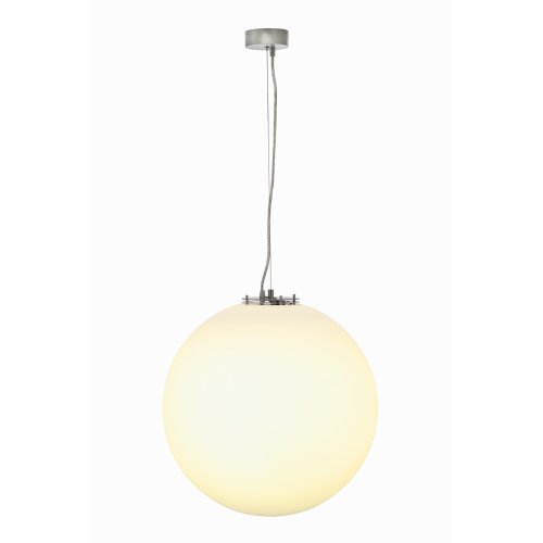 SLV ROTOBALL E27 pendel, zilvergrijs / wit, Energy Saver, max. 25W - Slv 165400 1 h rgb - 20029063