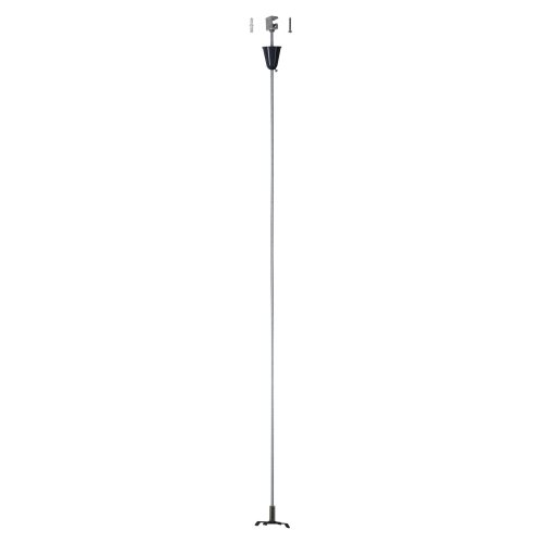 SLV Draadkabelophangingset met stang voor S-TRACK 3-fase rails, zwart, 100 - Slv 175160 1 h rgb - 20029089